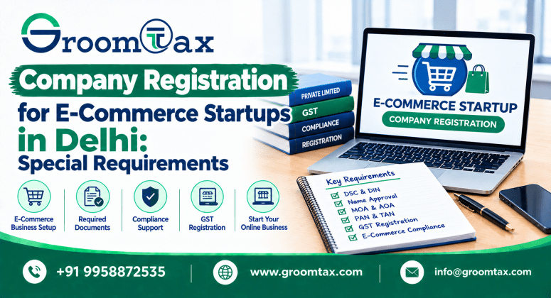 Company Registration for E-Commerce Startups in Delhi: Special Requirements